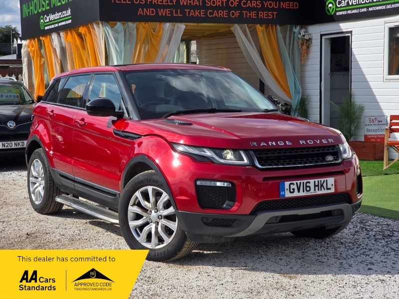 Land Rover Range Rover Evoque 2.0 Td4 Se Tech Red
