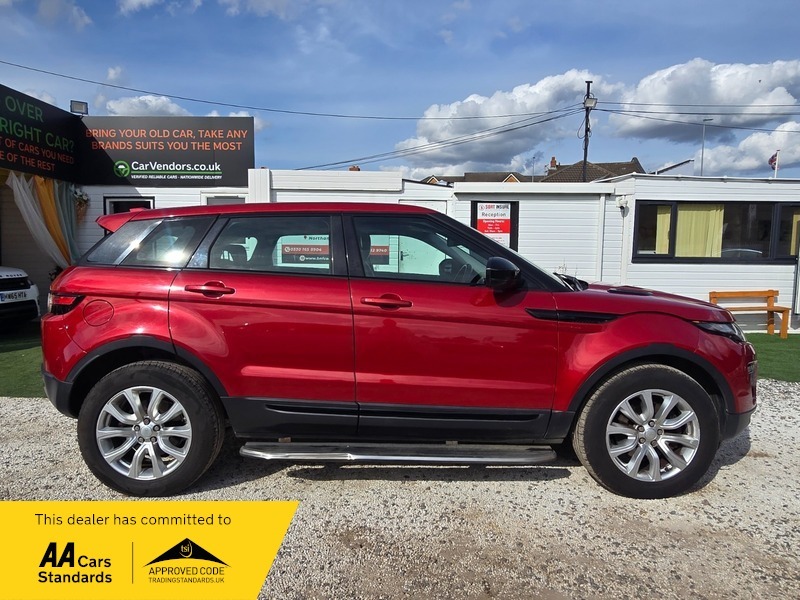 Land Rover Range Rover Evoque 2.0 Td4 Se Tech GV16HKL Red #6
