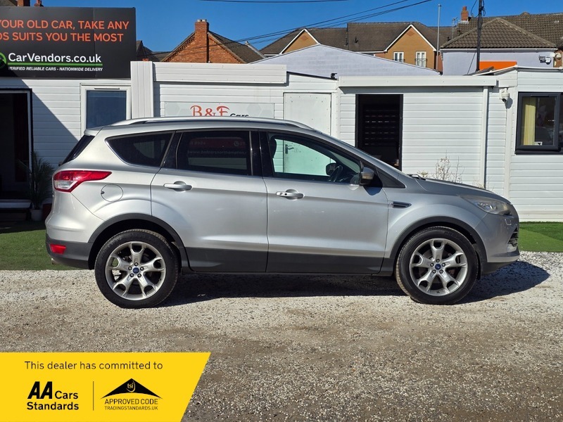Ford Kuga 2.0 Tdci Titanium X FG13YUE Silver #6