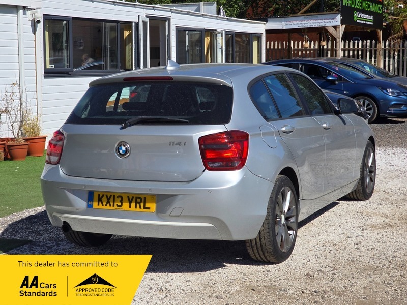 BMW 1 Series 1.6 114I Urban Euro KX13YRL Silver #5