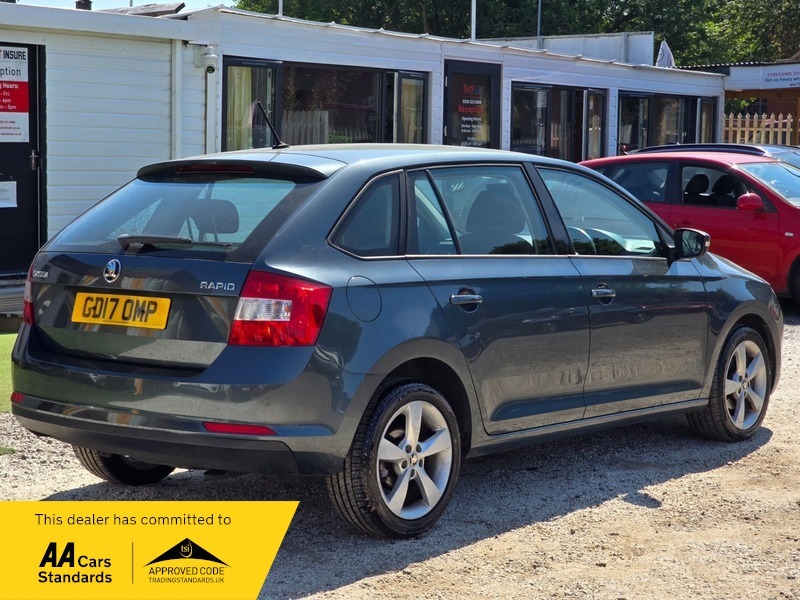 Skoda Rapid 1.2 Tsi Se Tech Grey #5