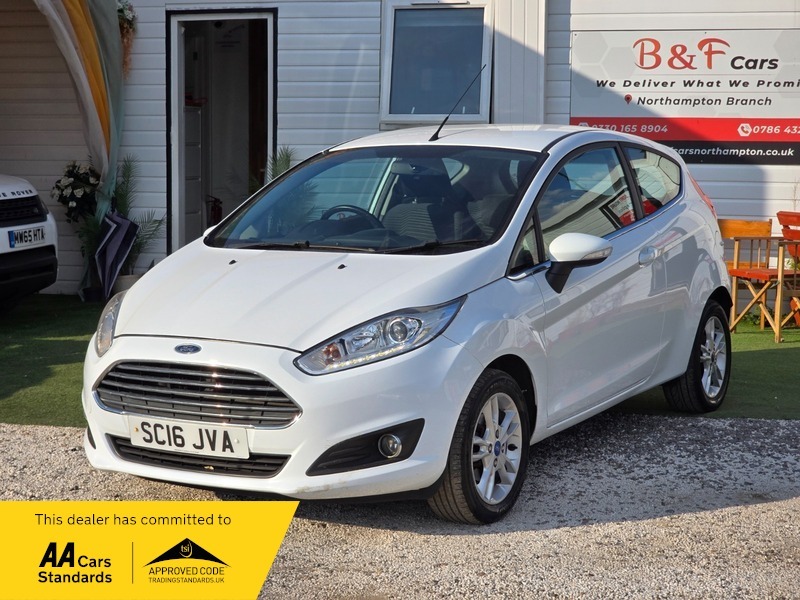 Ford Fiesta 1.25 Zetec Euro 6 White #4