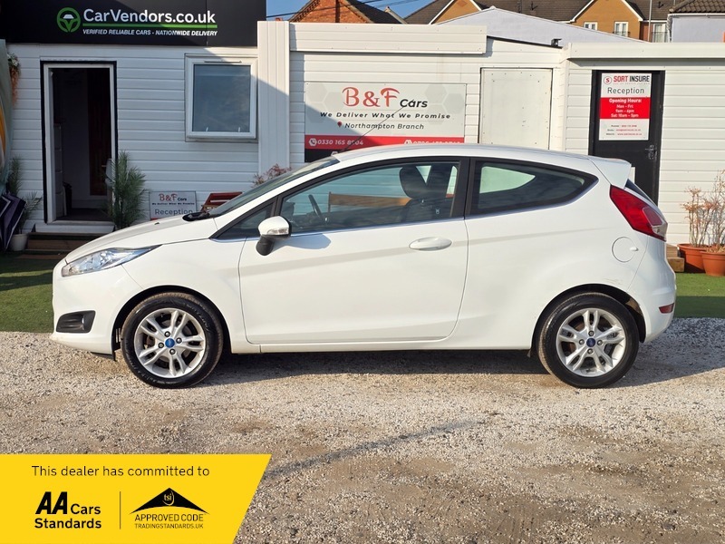Ford Fiesta 1.25 Zetec Euro 6 White #5
