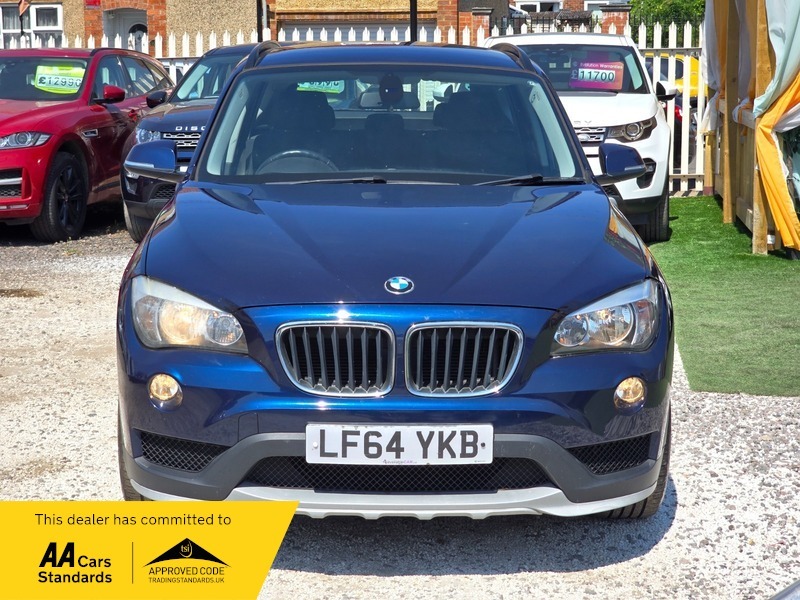BMW X1 2.0 20D Ed Efficientdynamics LF64YKB Blue #2