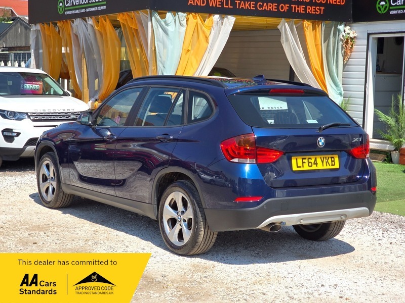 BMW X1 2.0 20D Ed Efficientdynamics LF64YKB Blue #5