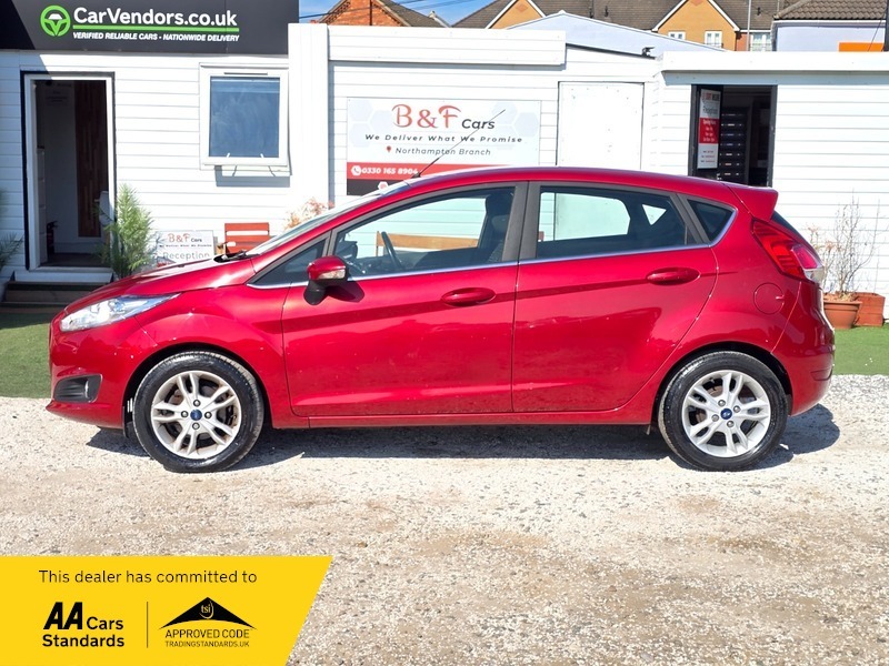 Ford Fiesta 1.0T Ecoboost Zetec Powershift Red #4