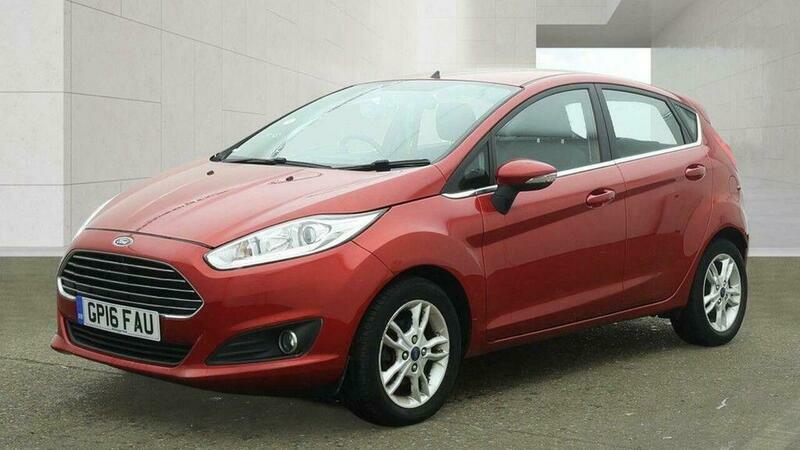 Ford Fiesta 1.0T Ecoboost Zetec Powershift Red #2