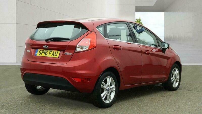 Ford Fiesta 1.0T Ecoboost Zetec Powershift Red #6