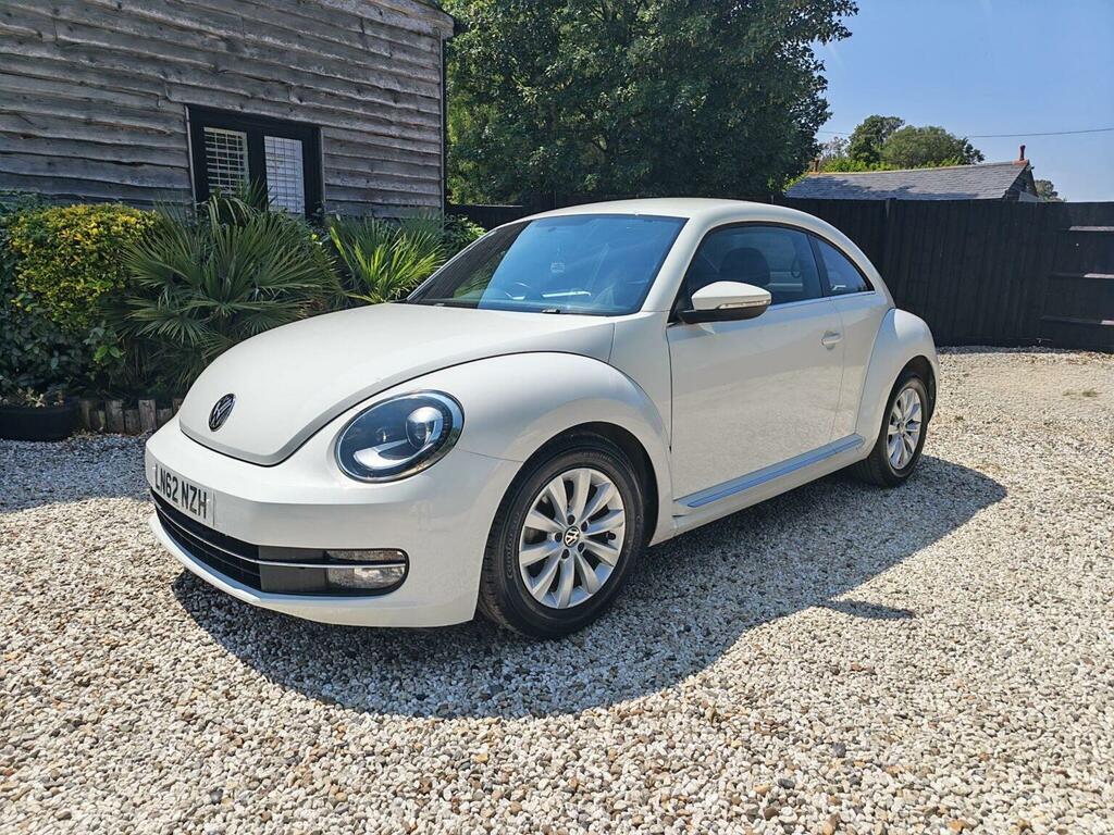Volkswagen Beetle 1.2 Tsi Bluemotion Tech Design Hatchback Petro KF64LZD White #6