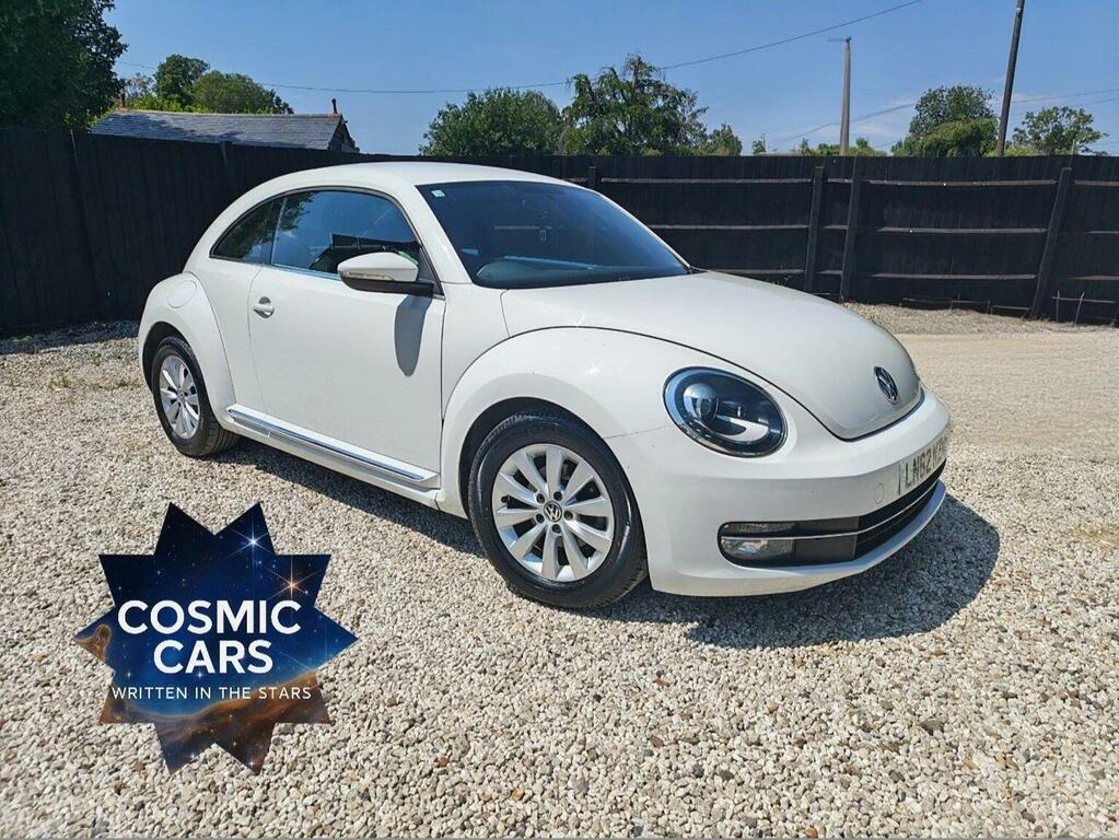 Volkswagen Beetle 1.2 Tsi Bluemotion Tech Design Hatchback Petro KF64LZD White #3
