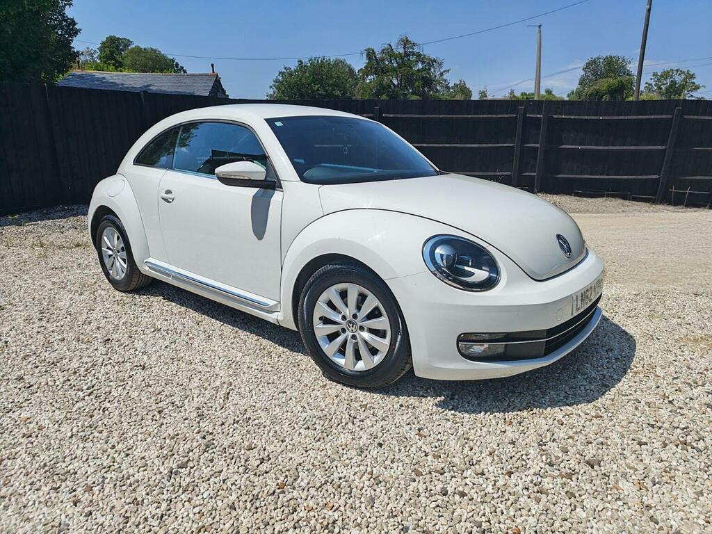 Volkswagen Beetle 1.2 Tsi Bluemotion Tech Design Hatchback Petro KF64LZD White #4