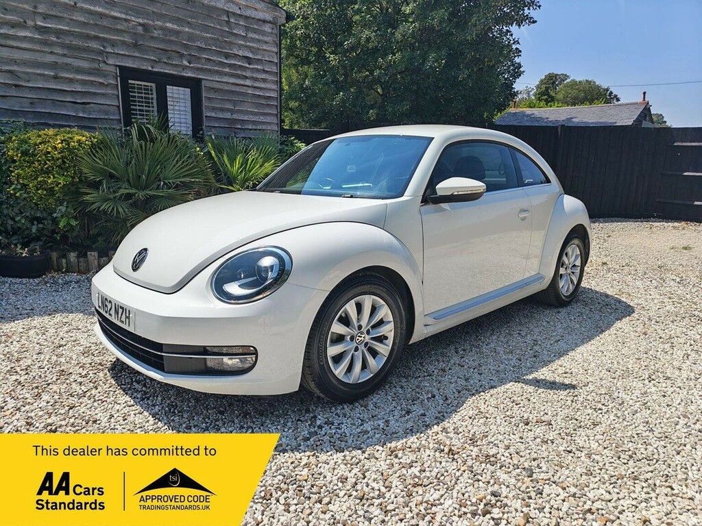 Volkswagen Beetle 1.2 Tsi Bluemotion Tech Design Hatchback Petro White