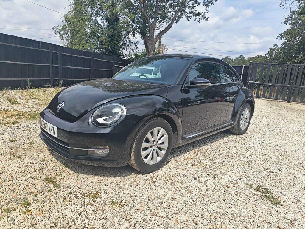 Volkswagen Beetle 1.2 Tsi Bluemotion Tech Design Hatchback Petro KF65UKV Black #5