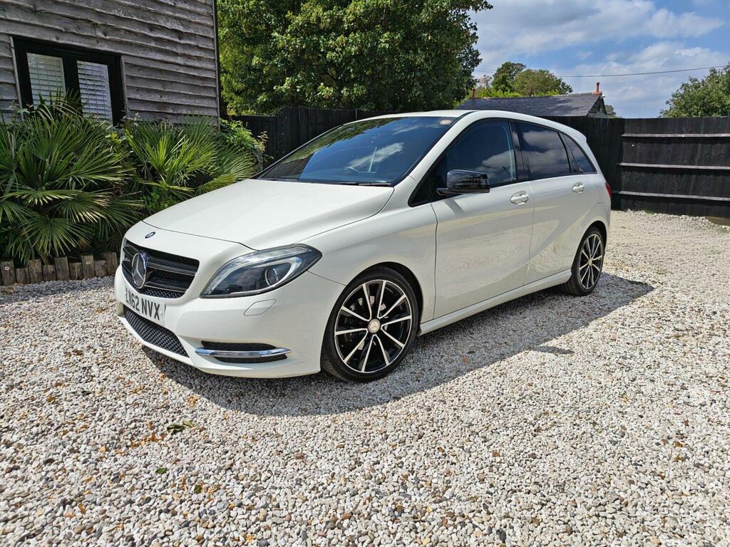Mercedes-Benz B Class 1.6 B180 Sport 7G-dct Euro 6 Ss White #3