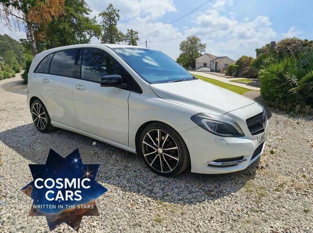 Mercedes-Benz B Class 1.6 B180 Sport 7G-dct Euro 6 Ss White #2