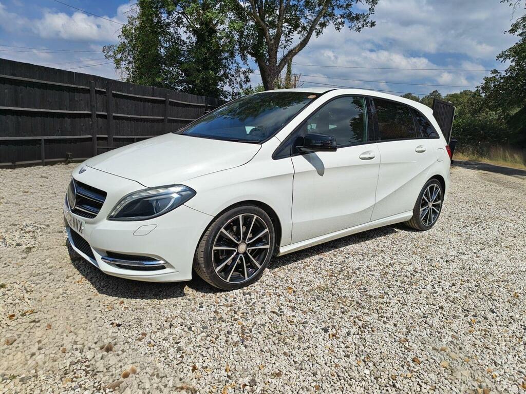 Mercedes-Benz B Class 1.6 B180 Sport 7G-dct Euro 6 Ss White #5
