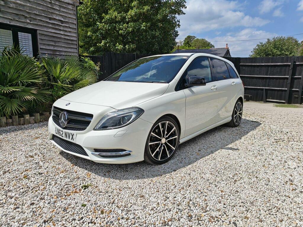Mercedes-Benz B Class 1.6 B180 Sport 7G-dct Euro 6 Ss White #6