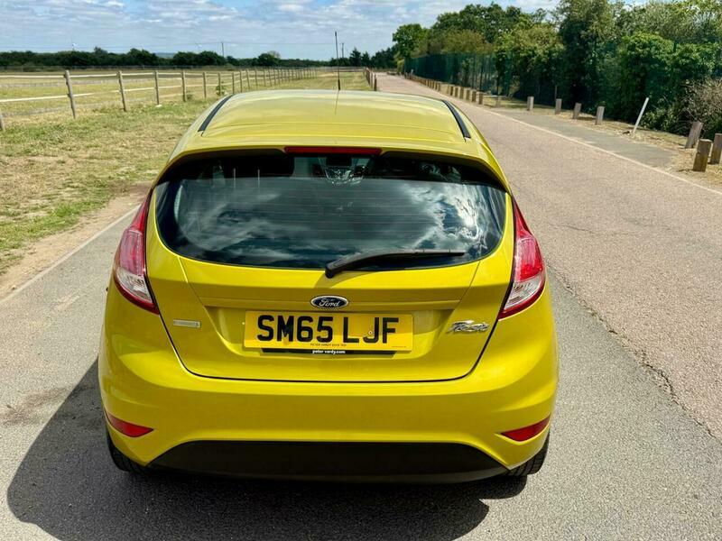 Ford Fiesta 1.0T Ecoboost Zetec Euro SM65LJF Yellow #6