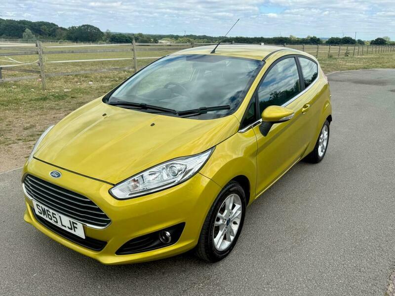 Ford Fiesta 1.0T Ecoboost Zetec Euro SM65LJF Yellow #3