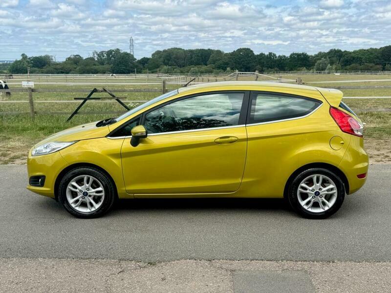 Ford Fiesta 1.0T Ecoboost Zetec Euro SM65LJF Yellow #5