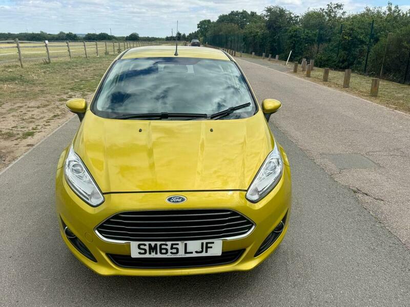 Ford Fiesta 1.0T Ecoboost Zetec Euro SM65LJF Yellow #2