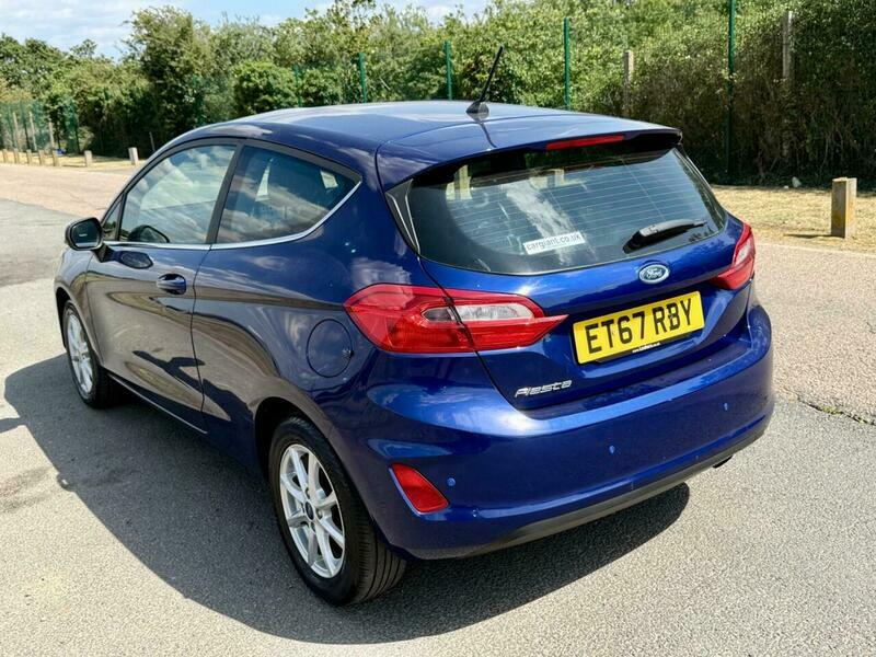 Ford Fiesta 1.1 Ti-vct Zetec Euro ET67RBY Blue #4