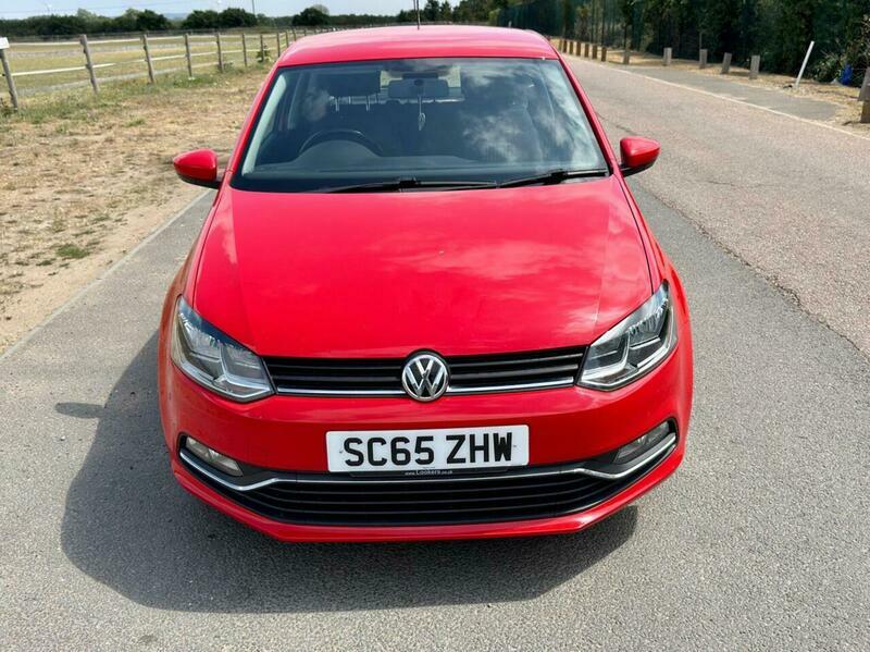 Volkswagen Polo 1.0 Bluemotion Tech Se SC65ZHW Red #2
