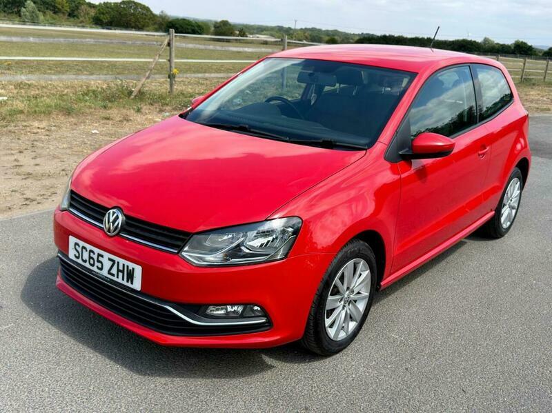 Volkswagen Polo 1.0 Bluemotion Tech Se SC65ZHW Red #3