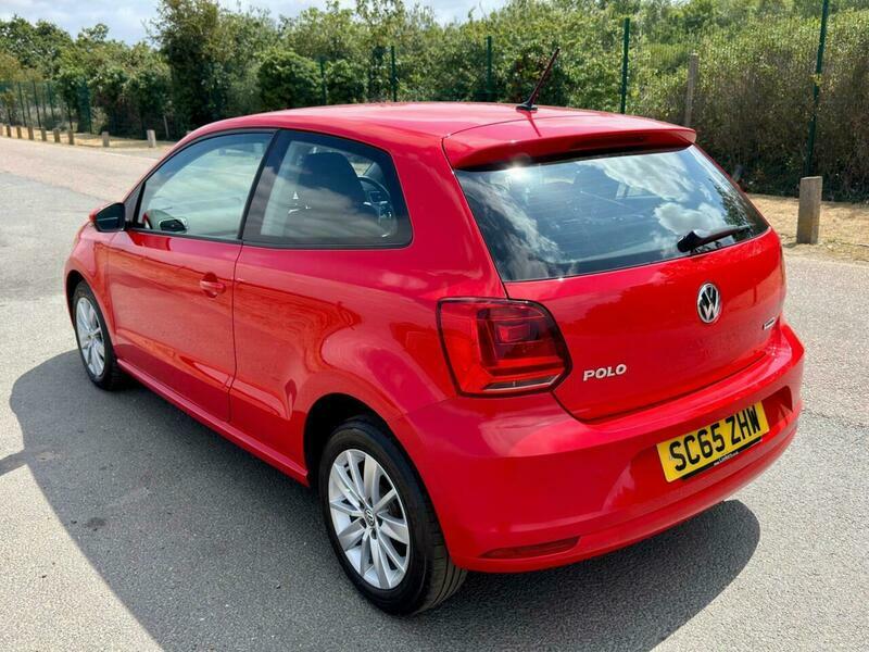 Volkswagen Polo 1.0 Bluemotion Tech Se SC65ZHW Red #4