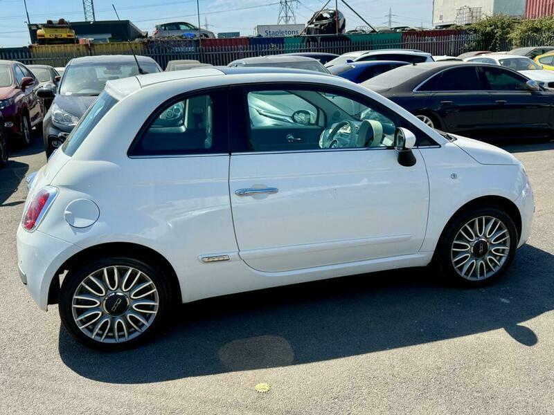 Fiat 500 1.2 Eco Lounge Euro White #5