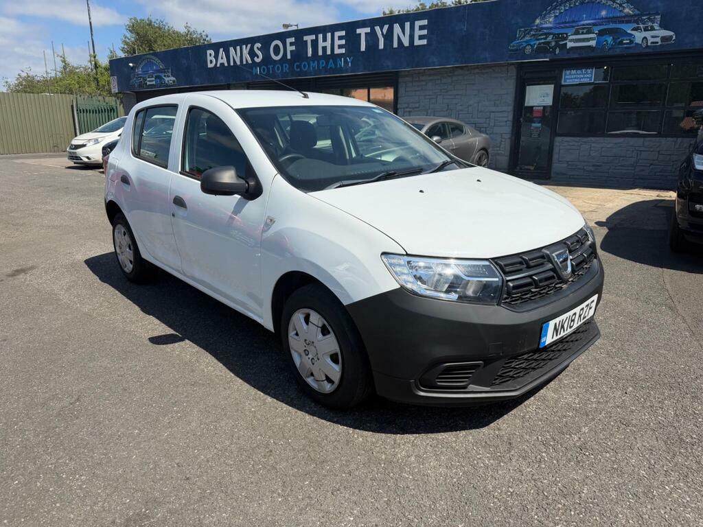 Dacia Sandero 1.0 Sce Access Euro 6 White