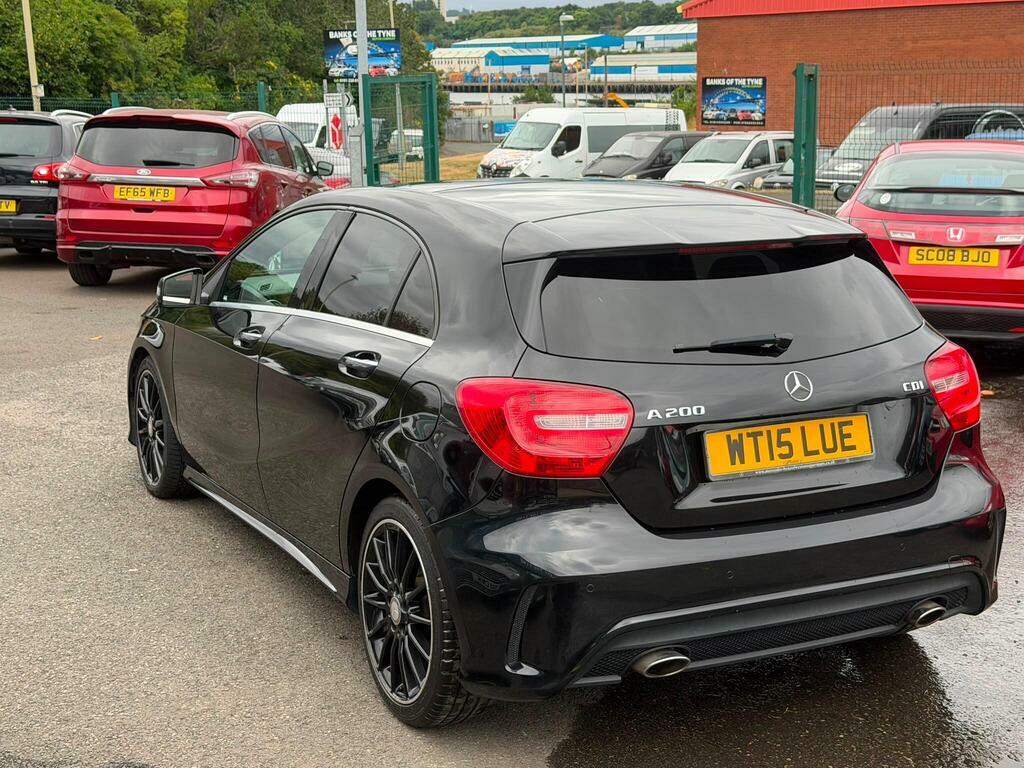 Mercedes-Benz A Class A180d Amg Line White #10