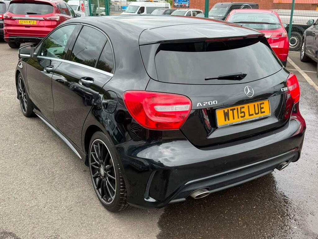 Mercedes-Benz A Class A180d Amg Line White #11