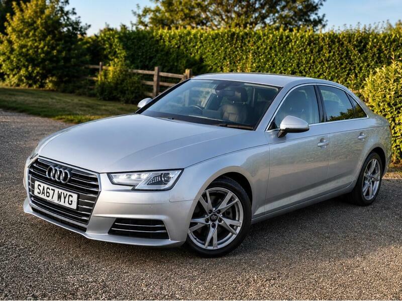 Audi A4 2.0-Tdi-ultra-sport-s-tronic-euro-6-ss-4dr Silver