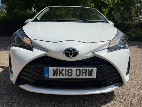 Toyota Yaris 2018 18 1.5 WK18OHW White #2