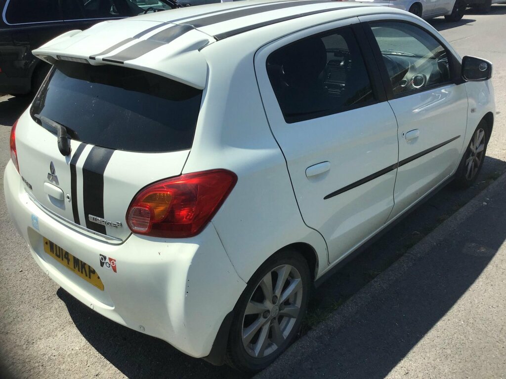 Mitsubishi Mirage 1.2 3 Euro 5 Ss WD14MKP White #3