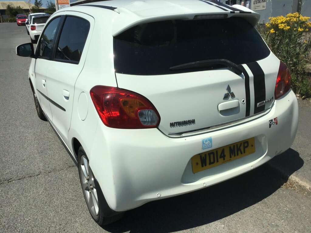 Mitsubishi Mirage 1.2 3 Euro 5 Ss WD14MKP White #2