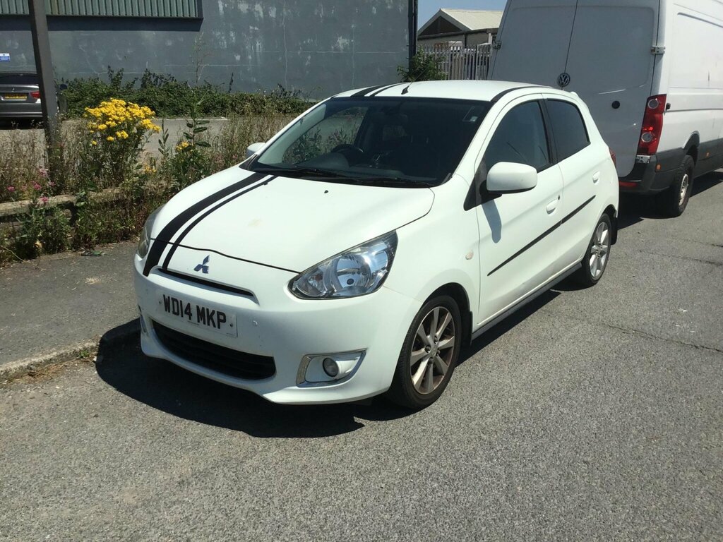 Mitsubishi Mirage 1.2 3 Euro 5 Ss White