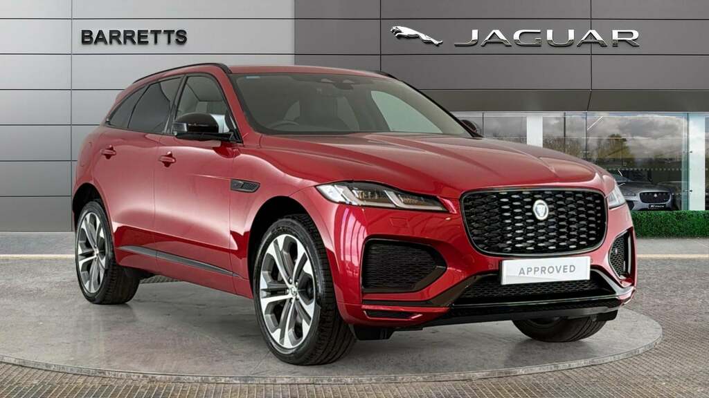 Jaguar F-Pace 3.0 D300 Mhev R-dynamic Hse Black 90Th Anniversary KS74ZDK Red