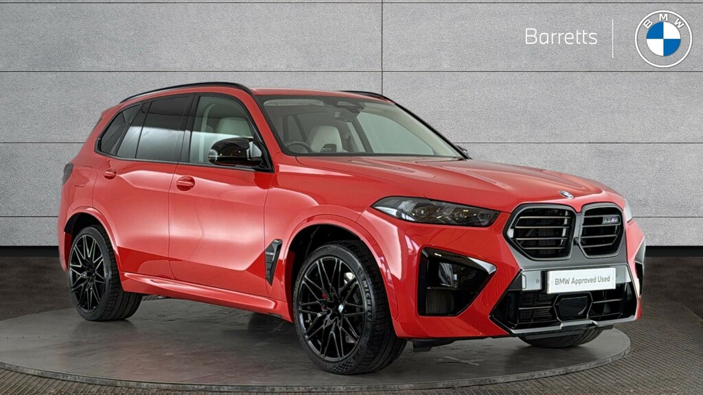 BMW X5 4.4I V8 Competition Suv Hybrid Steptron Red