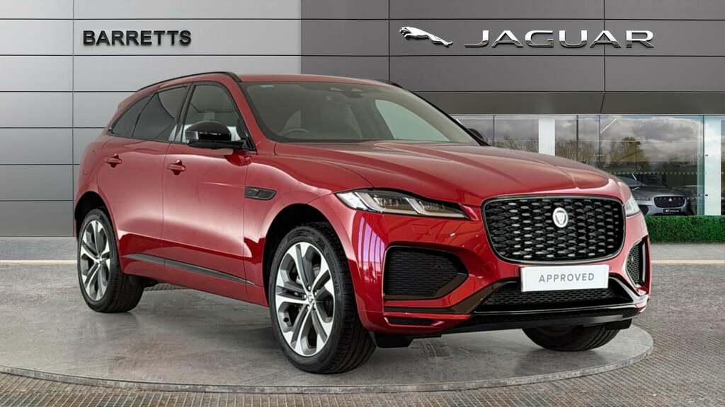 Jaguar F-Pace 2.0 D200 Mhev R-dynamic Hse Black 90Th Anniversary Red