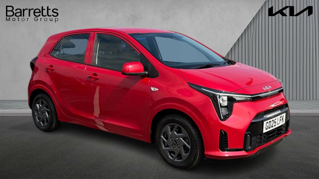 Kia Picanto 1.0 2 Hatchback Euro 6 Ss 62 GD25LFK Red