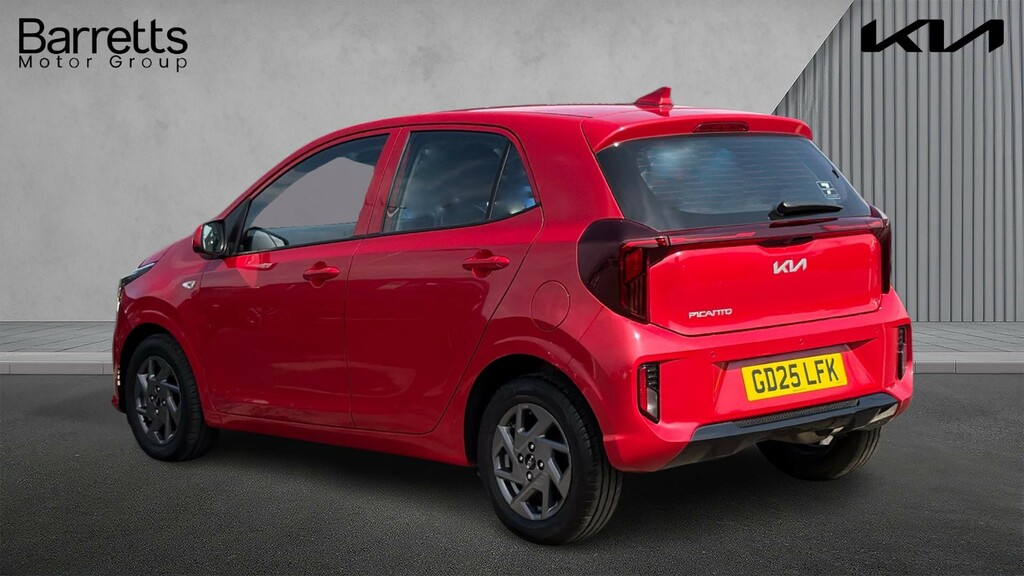 Kia Picanto 1.0 2 Hatchback Euro 6 Ss 62 GD25LFK Red #2
