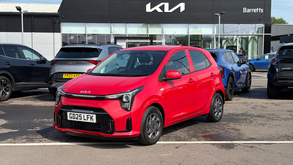Kia Picanto 1.0 2 Hatchback Euro 6 Ss 62 GD25LFK Red #6