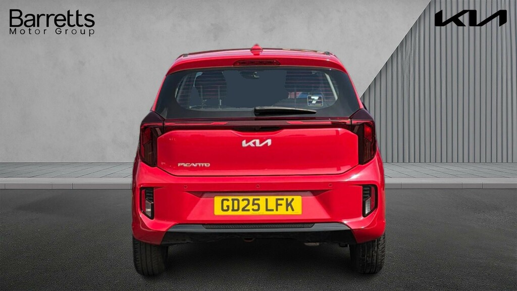 Kia Picanto 1.0 2 Hatchback Euro 6 Ss 62 GD25LFK Red #4