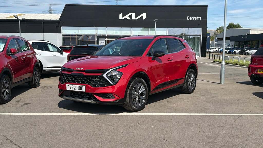 Kia Sportage 1.6 H T-gdi Gt-line Suv Hybrid Eur FV22HDO Red #6