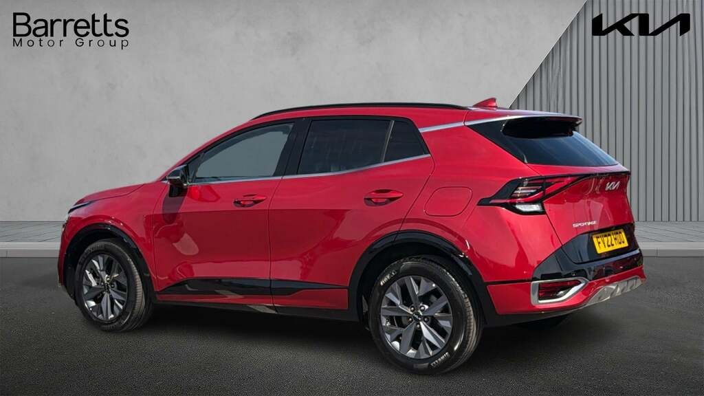 Kia Sportage 1.6 H T-gdi Gt-line Suv Hybrid Eur FV22HDO Red #2
