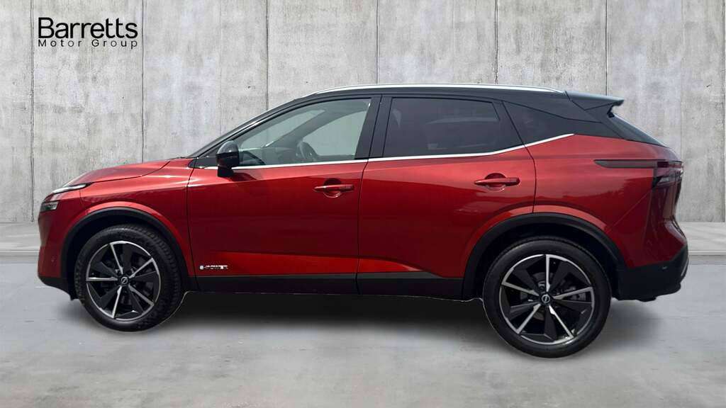 Nissan Qashqai 1.5 H E-power Tekna Hybrid SV23XKW Red #5