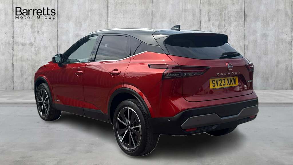 Nissan Qashqai 1.5 H E-power Tekna Hybrid SV23XKW Red #3