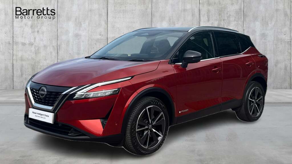 Nissan Qashqai 1.5 H E-power Tekna Hybrid SV23XKW Red #6